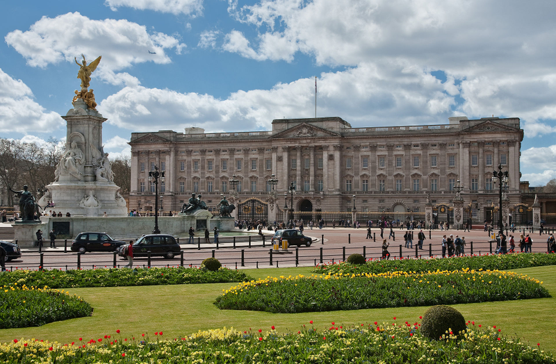 Palacio de Buckingham. Wikimedia Commons